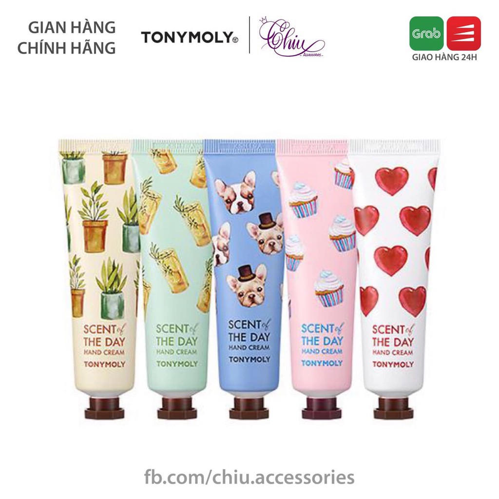 Kem tay TonyMoly sent of the day(5 mùi)