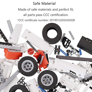 Lego lắp ráp Xe Bồn Mijia Mitu Engineering Mixer