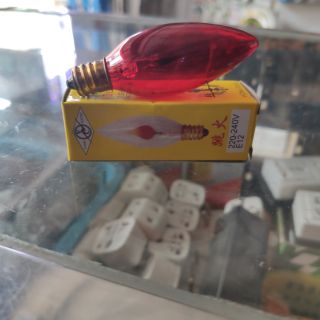 Bóng đèn ớt lửa màu đỏ đuôi e12