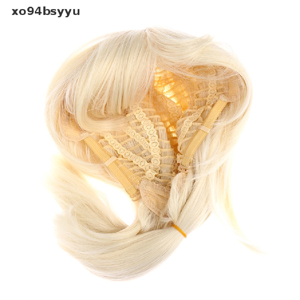 Tóc Giả Xo94Bsyu Genshin Va Chạm Klee Bằng Sợi Tổng Hợp Chịu Nhiệt Màu Be Dùng Để Hóa Trang