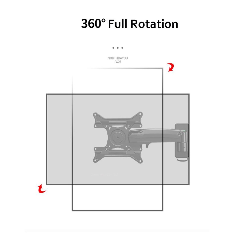 Giá Treo Tivi - Màn Hình Máy Tính NB F425 ( 27-45 Inch )