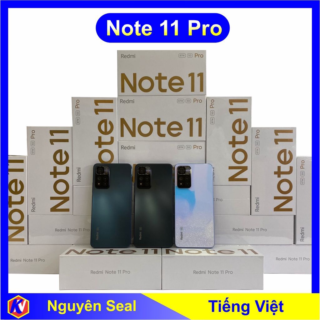 Điện Thoại Xiaomi Redmi Note 11  Pro  5G note11 chip MediaTek Dimensity 920 5G Pin 5000 sạc nhanh 67W - Nam Khanh