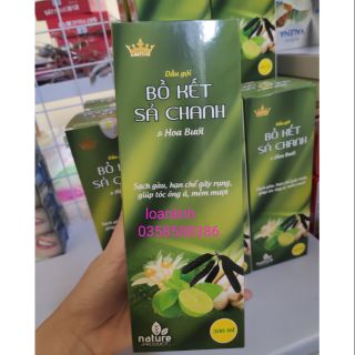 Dầu gội bồ kết sả chanh & hoa bưởi Kingphar