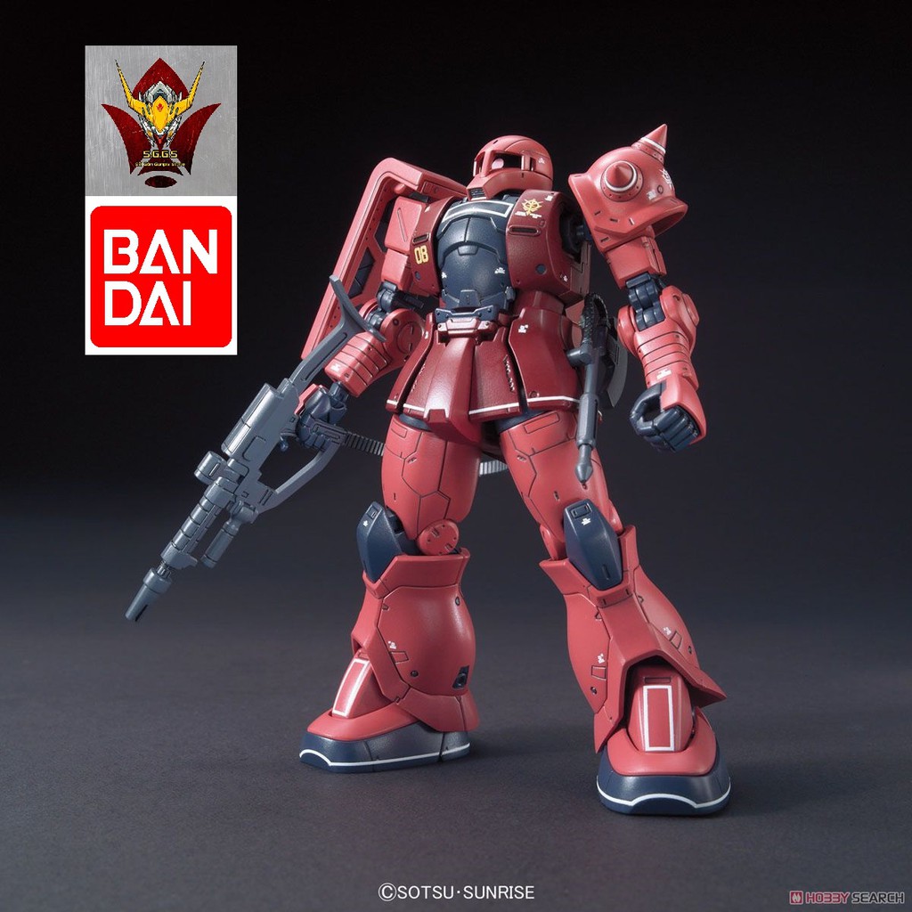 Gundam Bandai HG Zaku I Char Aznable Ms-05s HGGTO Gundam The Origin Mô Hình Đồ Chơi Lắp Ráp Anime Nhật Tỷ lệ 1/144