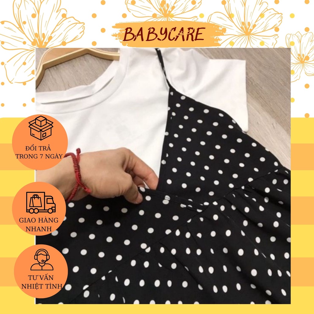 VÁY BẦU ĐẸP-ĐẦM BẦU HÈ CÔNG SỞ YẾM CHẤM BI HÀNG ĐẸP