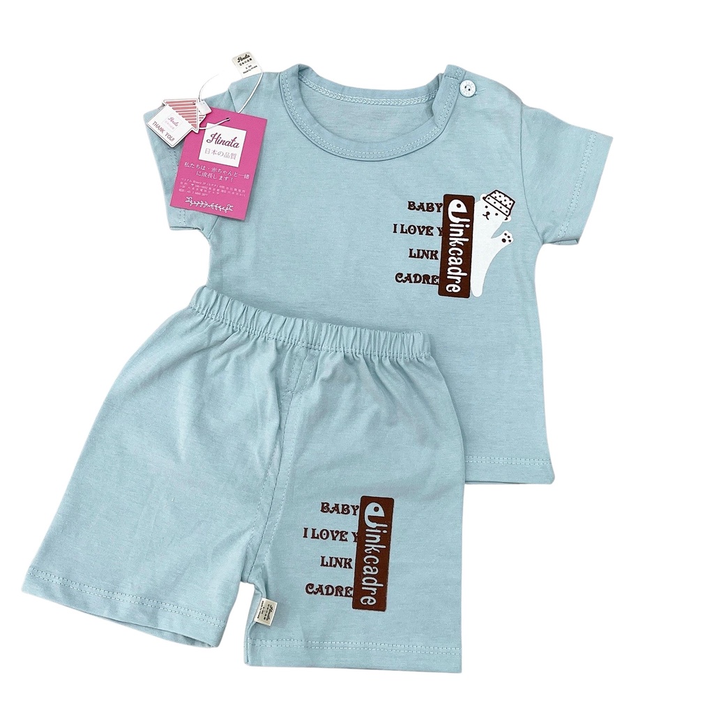 Set đồ bé trai HINATA - Đạt tiêu chuẩn Oeko-Tex Standard 100 BF46