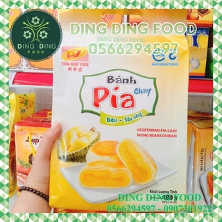 Mới - bánh pía mini đậu xanh sầu riêng chay tân huê viên sóc trăng, ăn vặt, ding ding food