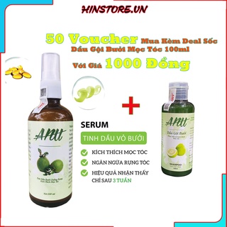 Tinh dầu bưởi giảm rụng tóc, kích thích mọc tóc, xịt bưởi dưỡng tóc mềm mượt hiệu quả sau 2 tuần