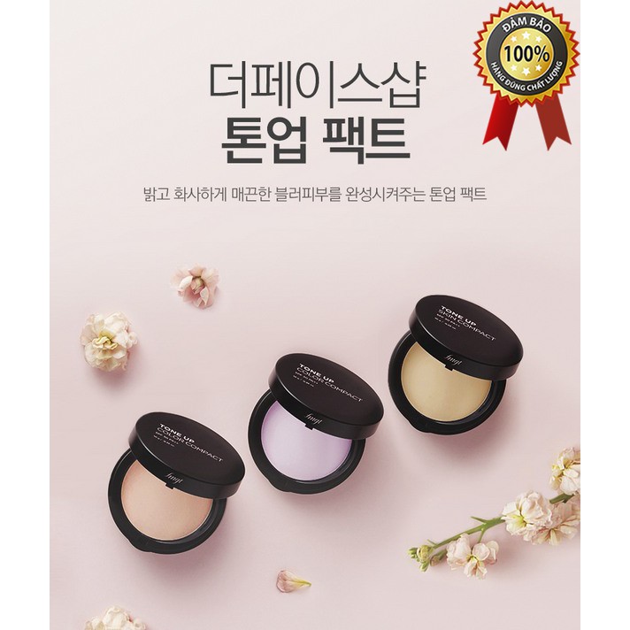 Phấn Nền Nâng Tone Da Tone Up Color Compact SPF30 PA++ 10g