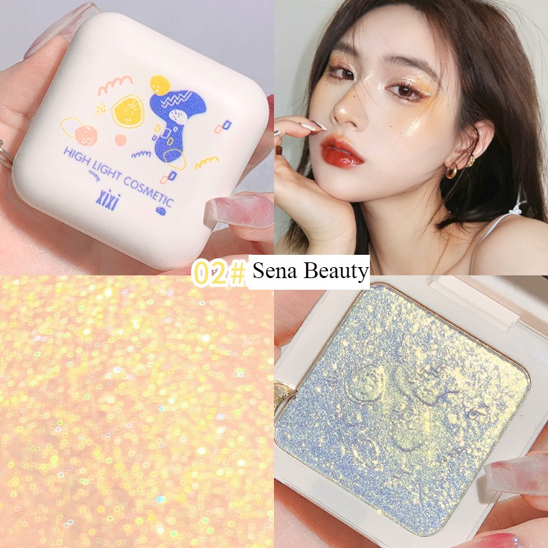 Phấn nhũ mouse mềm bắt sáng cao cấp Xixi Nude Make Up Highlight Blush Sena beauty | WebRaoVat - webraovat.net.vn