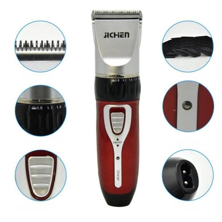 Tông đơ cắt tóc JICHEN JC-0817 sạc điện - BẢO HÀNH 1 ĐỔI 1