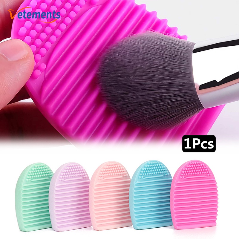 1 Miếng Silicone Vệ Sinh Cọ Trang Điểm