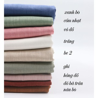 Vải linen bột khổ 1m4