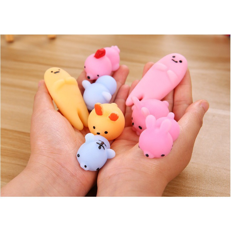 zFREESHIP TOÀN QUỐC 99K_ [ SHOPEE TRỢ GIÁ +  TOYTHIEUNHI GIẢM 20%] Squishy Mochi  dễ thương , mềm bóp đãt Sg51