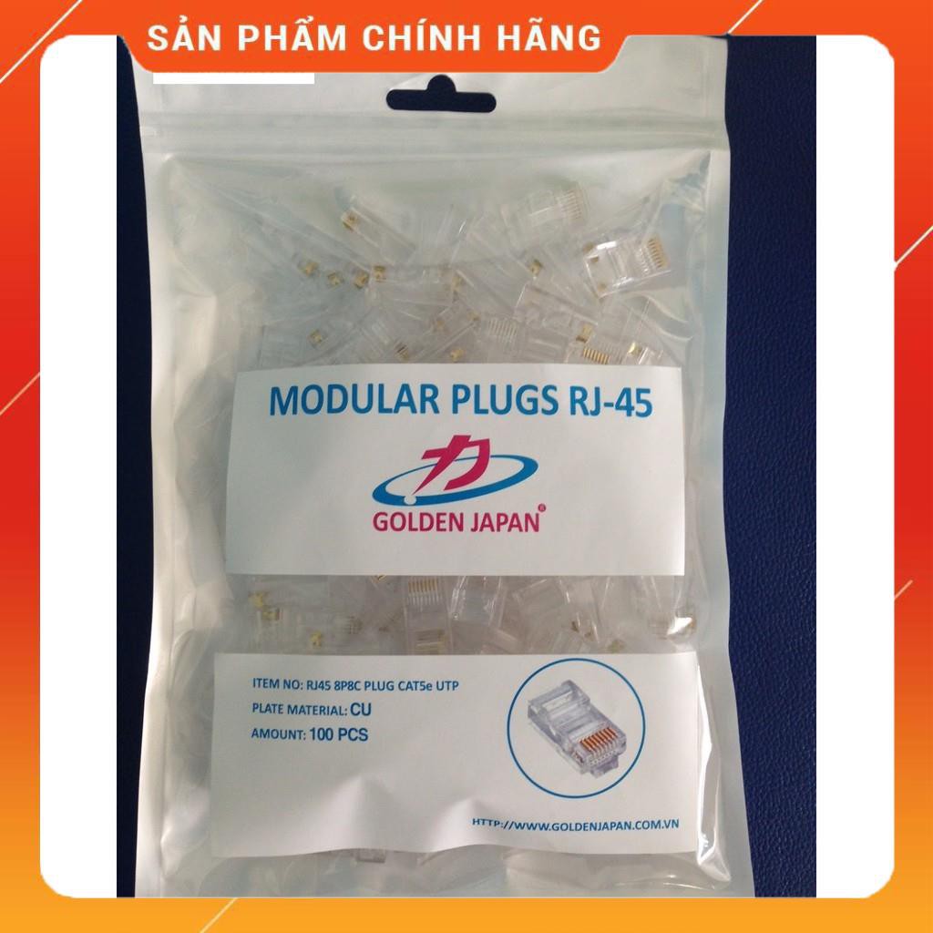 Túi 100 hạt mạng RJ45 Golden Japan dailyphukien