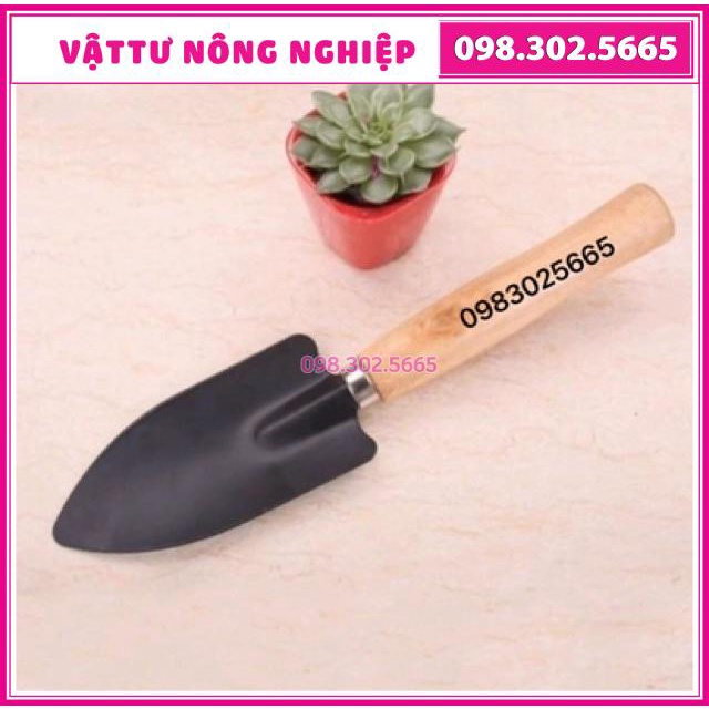 Bộ dụng cụ làm vườn 3 món Xẻng+Cào+Chĩa