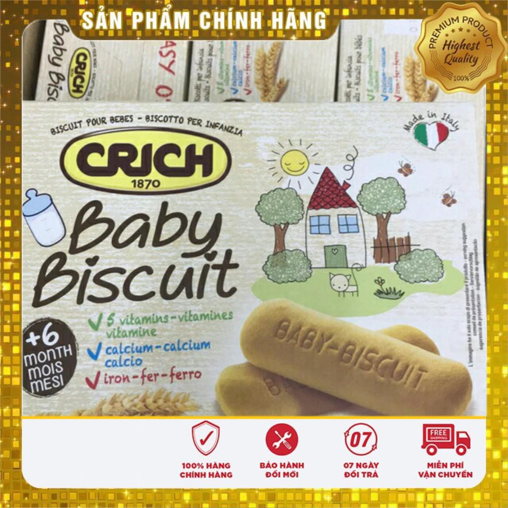 Bánh Ăn Dặm Baby Biscuite CRICH 6m+