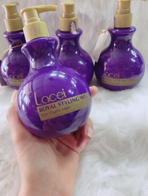 Combo kem tạo lọn tóc xoăn và sữa dưỡng Lacei 250ml