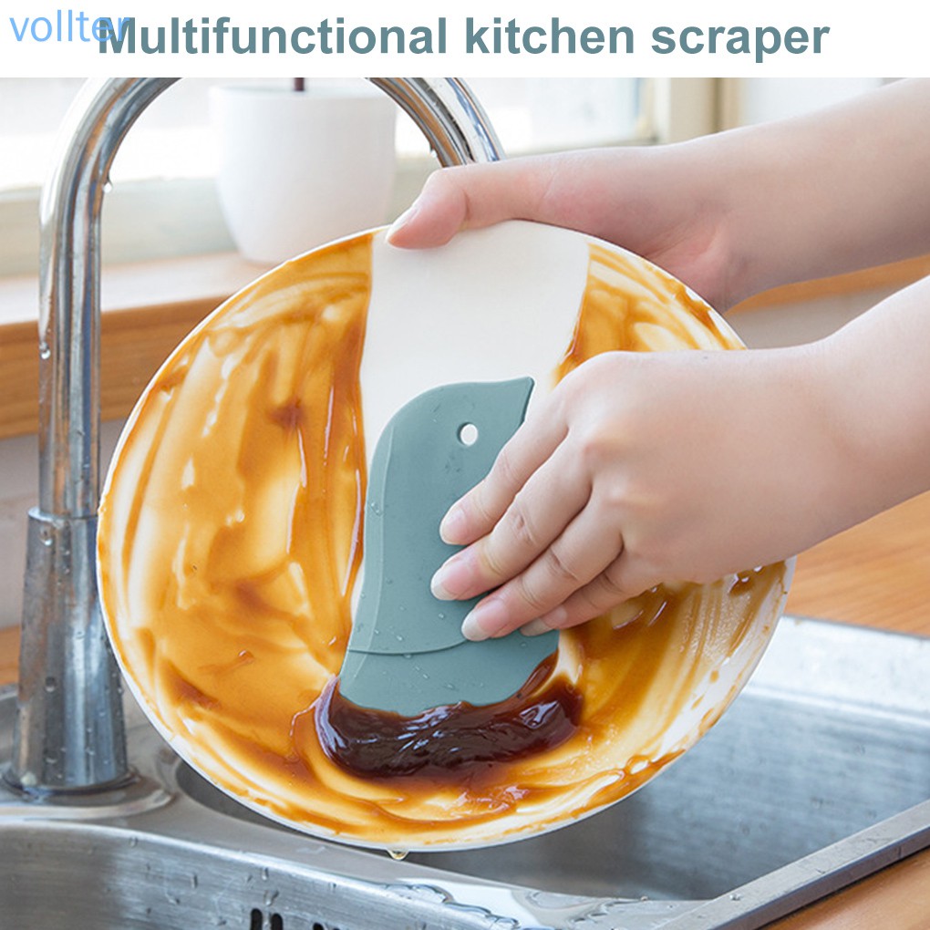 Dụng cụ cạo vét bột làm bánh thiết kế hình động vật xinh xắn đa năng tiện lợi
