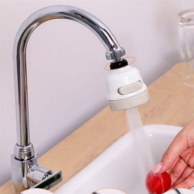 Đầu vòi rửa bát tăng áp 3 chế độ