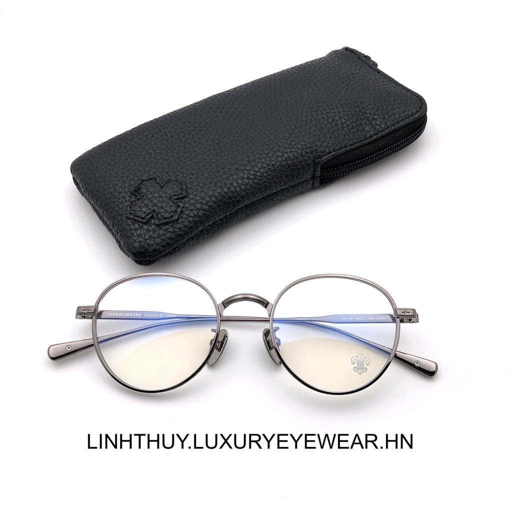 Gọng kính mắt chrome hearts CH8004 cao cấp s925 fullbox