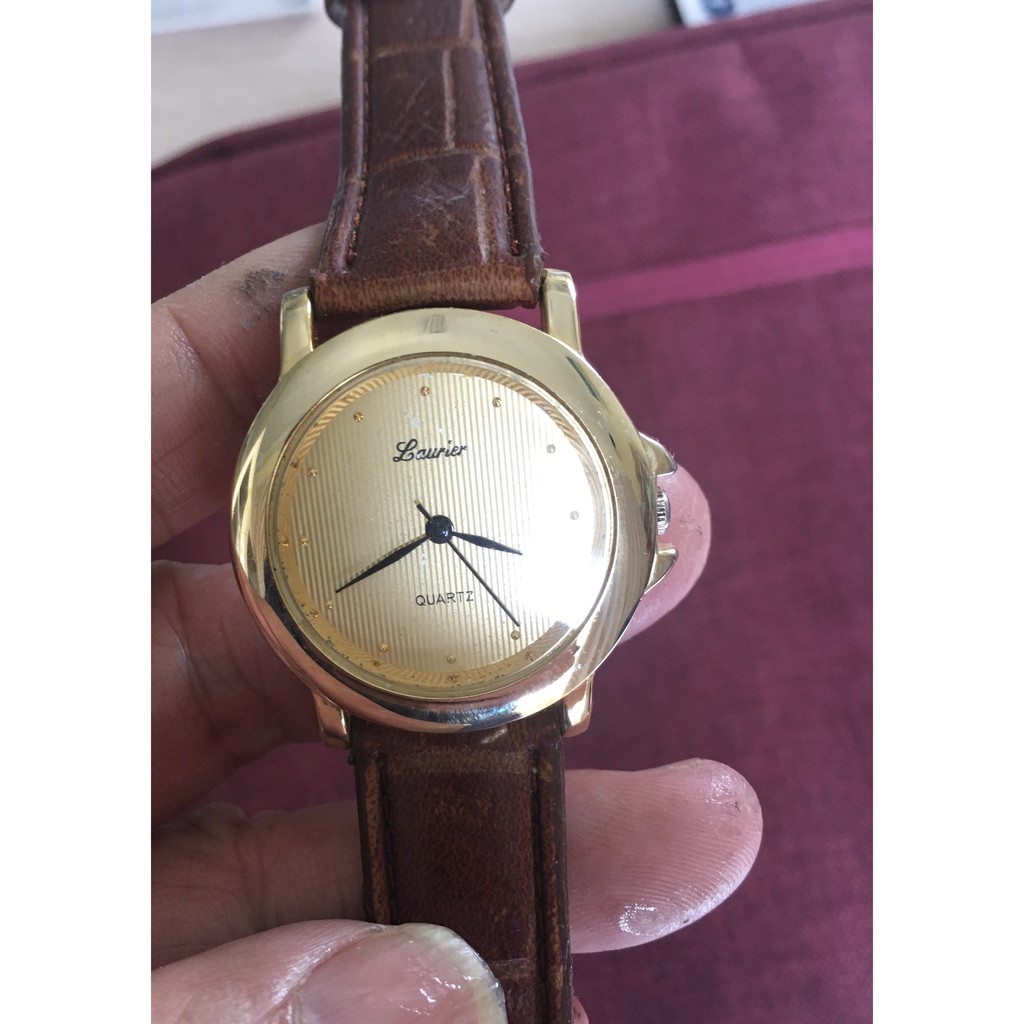 Đồng hồ nam hiệu Laurier Nhật size mặt 35mm