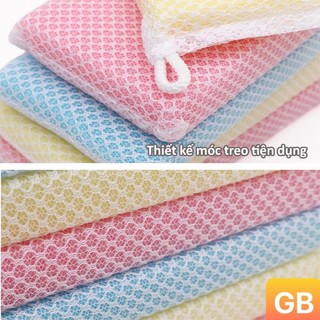 Set 3 Miếng Rửa Chén Bát Tạo Bọt Mút Xốp Nhật DAISO C008