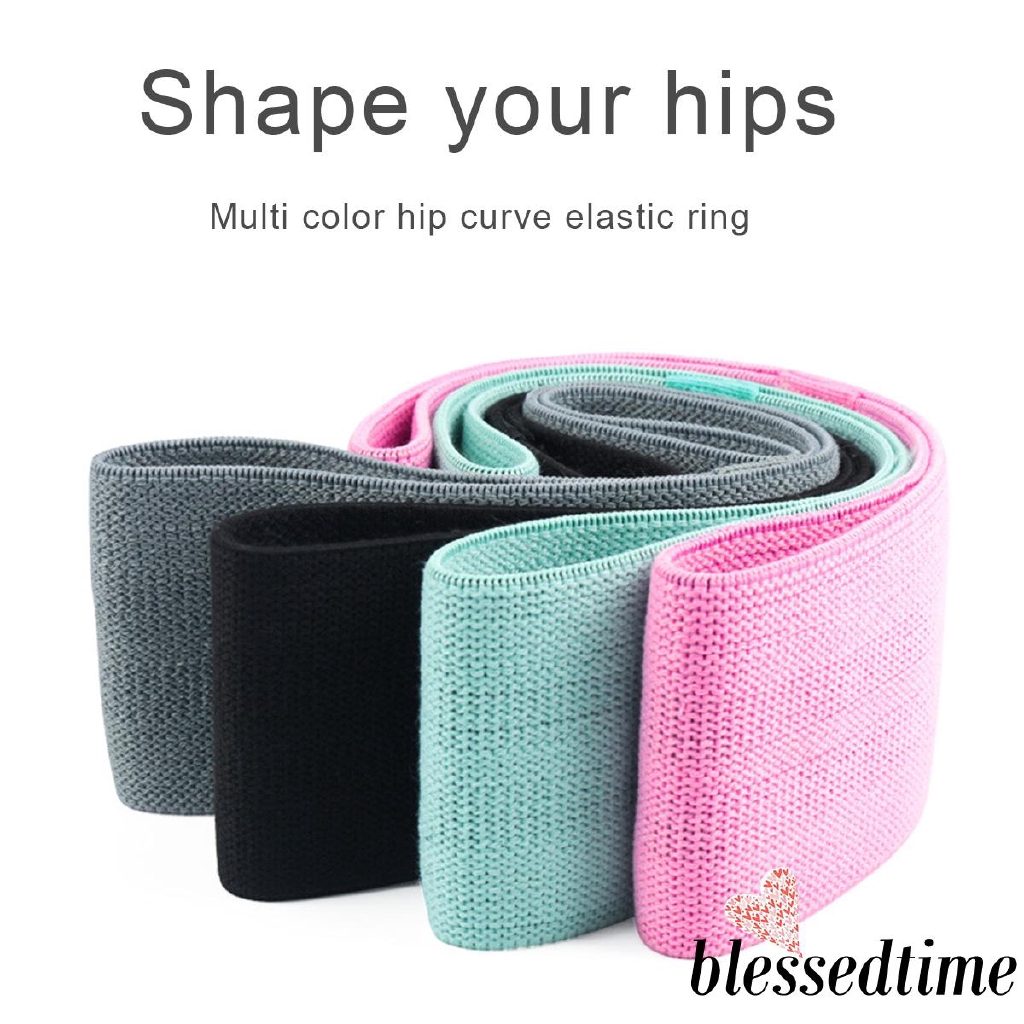 ì _ íExercise Resistance Bands Stretch Wide Rope Loop Hip Arms Yoga Bands