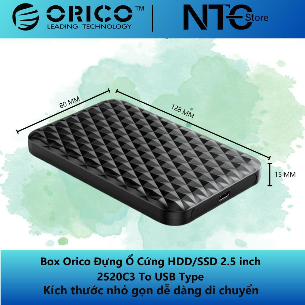 BOX Ổ CỨNG DI ĐỘNG  SSD HDD 2.5' 2520C3 5Gbps - BIẾN SSD / HDD 2.5 THÀNH Ổ CỨNG DI ĐỘNG