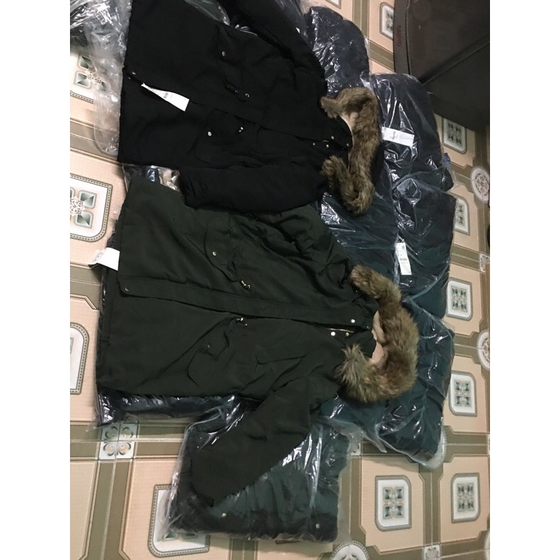 Áo PARKA zara xuất sịn hàng sẵn .