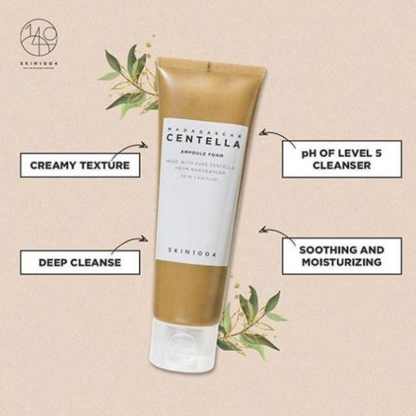 [AUTHENTIC] Sữa Rửa Mặt Rau Má Madagascar Centella Ampoule Foam 125ml | BigBuy360 - bigbuy360.vn