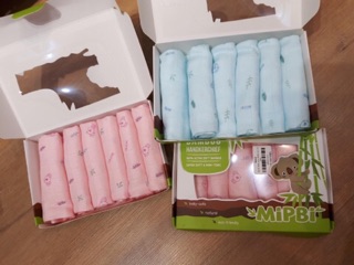 Khăn sữa sợi tre cao cấp MIPBI