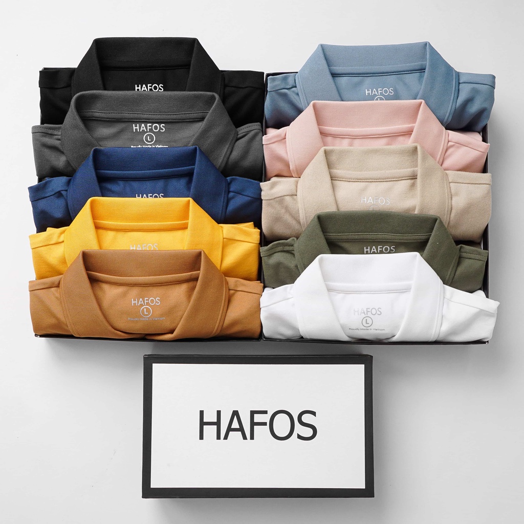 Áo Thun Polo Nam Basic cổ bẻ vải CS Cotton cao cấp – HAFOS