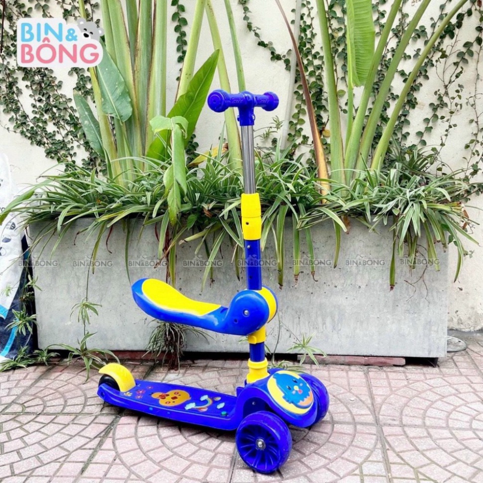 Xe scooter cho bé, Xe trượt Scooter cho bé, trẻ em cao cấp Decor 4.0