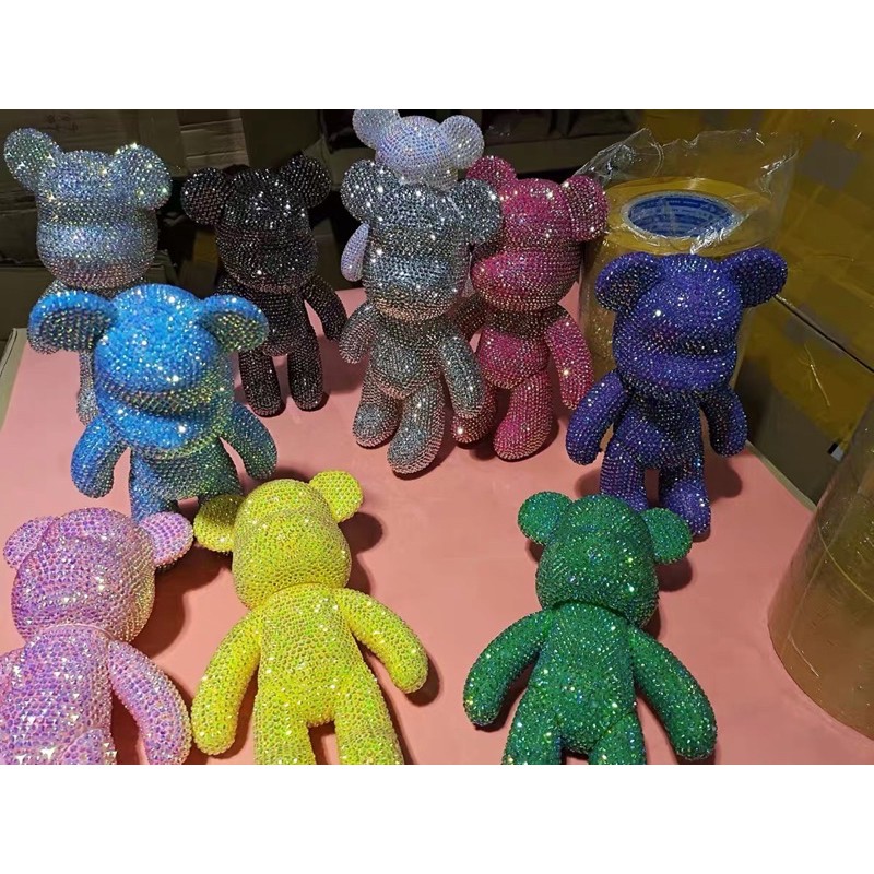 Tượng bearbrick đính đá (tự đính siêu hot)