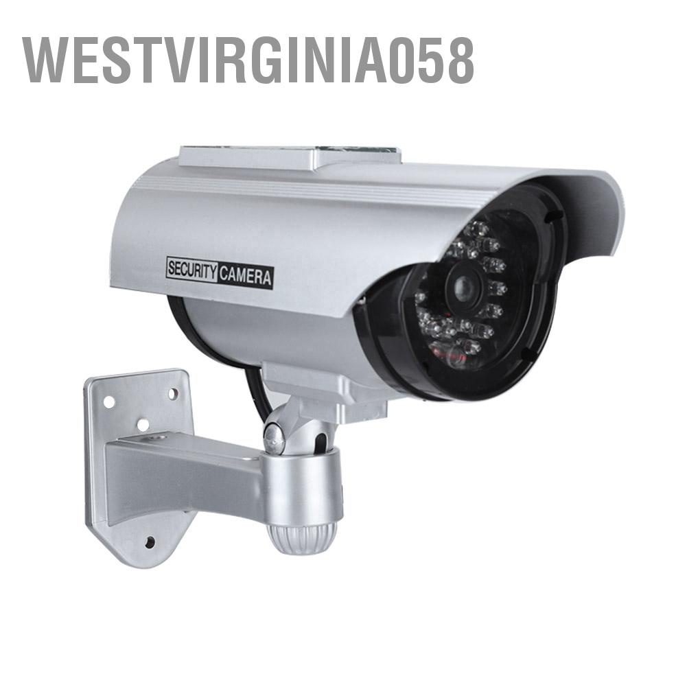 Có thể bán buôn Camera giả năng lượng mặt trời Camera giám sát CCTV ngoài trời Hồ sơ LED an ninh Westvirginia058 Hàng giao ngay