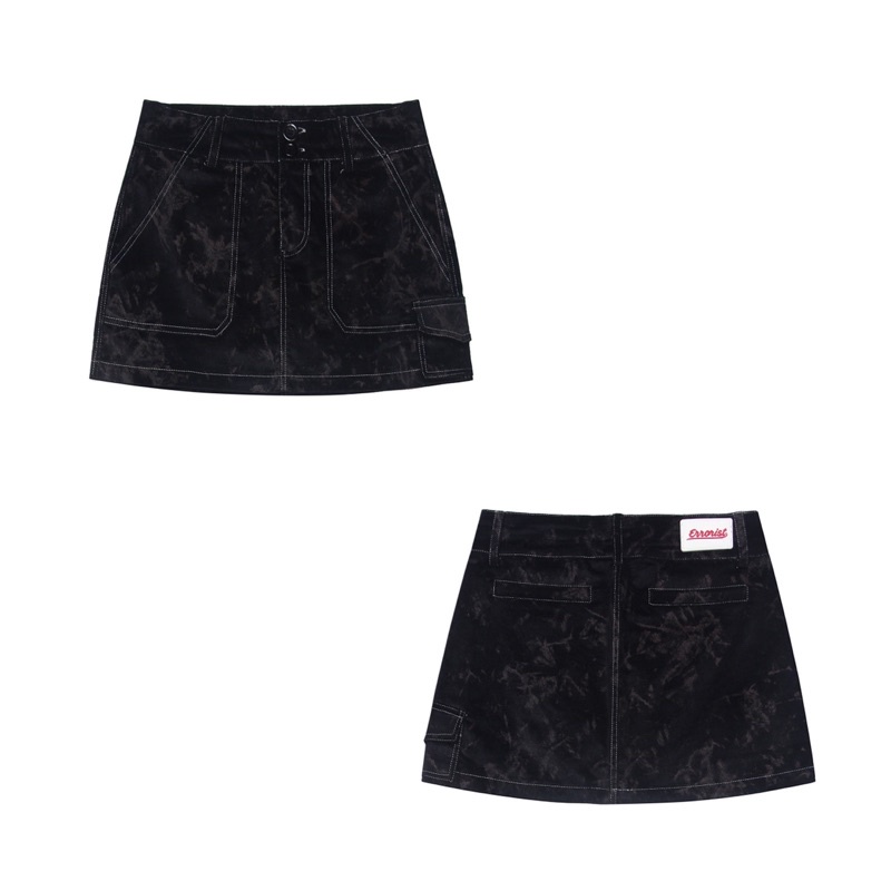 Váy ERRORIST preppy mini skirt đen / nâu / hồng