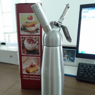 Bình xịt bông kem inox