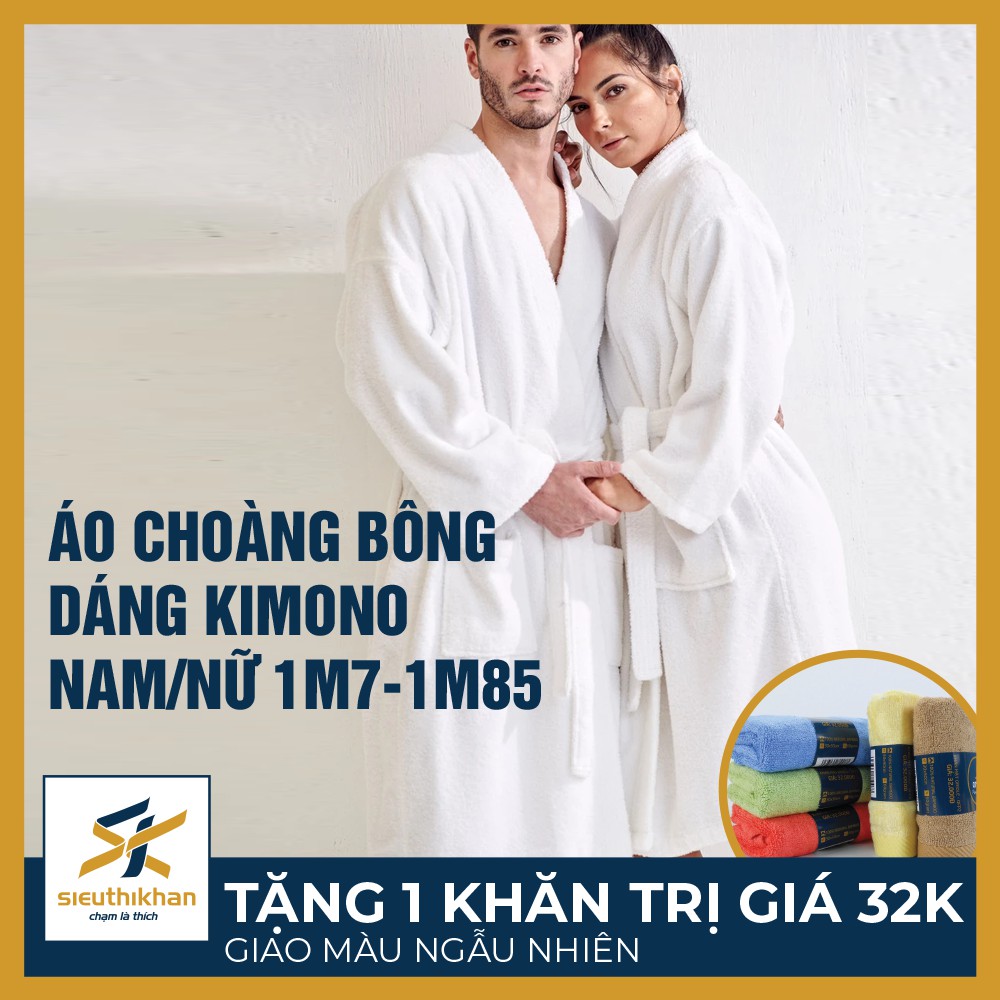 Áo choàng bông kimono cho Nam và Nữ - BR9