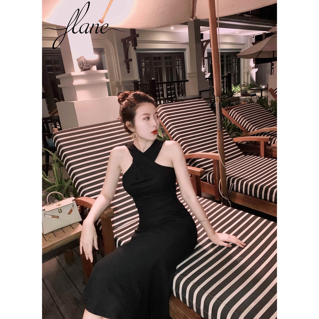 Váy body nữ [𝐅𝐑𝐄𝐄𝐒𝐇𝐈𝐏] váy dự tiệc thiết kế Flane váy xốp đuôi cá dáng dài | BigBuy360 - bigbuy360.vn