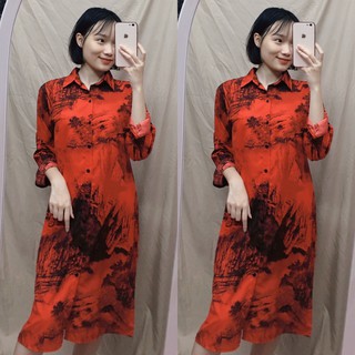 Váy bầu thời trang dạo phố trẻ trung và sành điệu - Váy bầu mùa thu đông chất đẹp