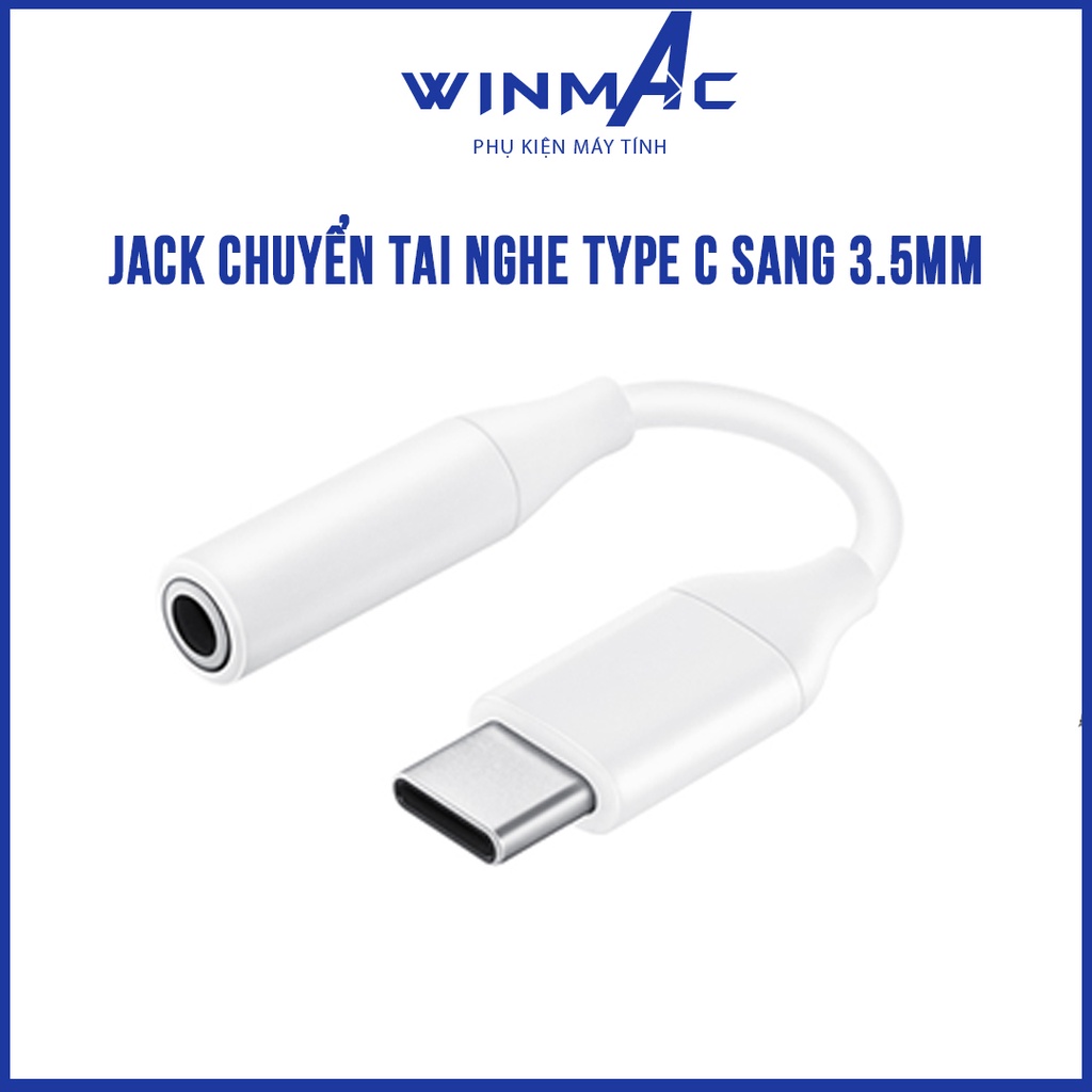 Cáp chuyển đổi tai nghe Type C sang 3.5mm - Winmac