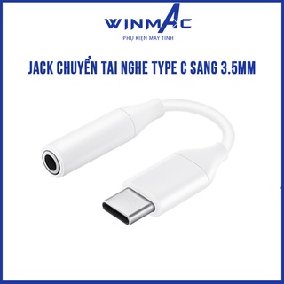 Cáp chuyển đổi tai nghe Type C sang 3.5mm - Winmac