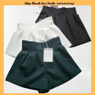 Quần short phồng mix đồ siêu xinh, chất vải dày dặn lên dáng tạo độ phồng đẹp