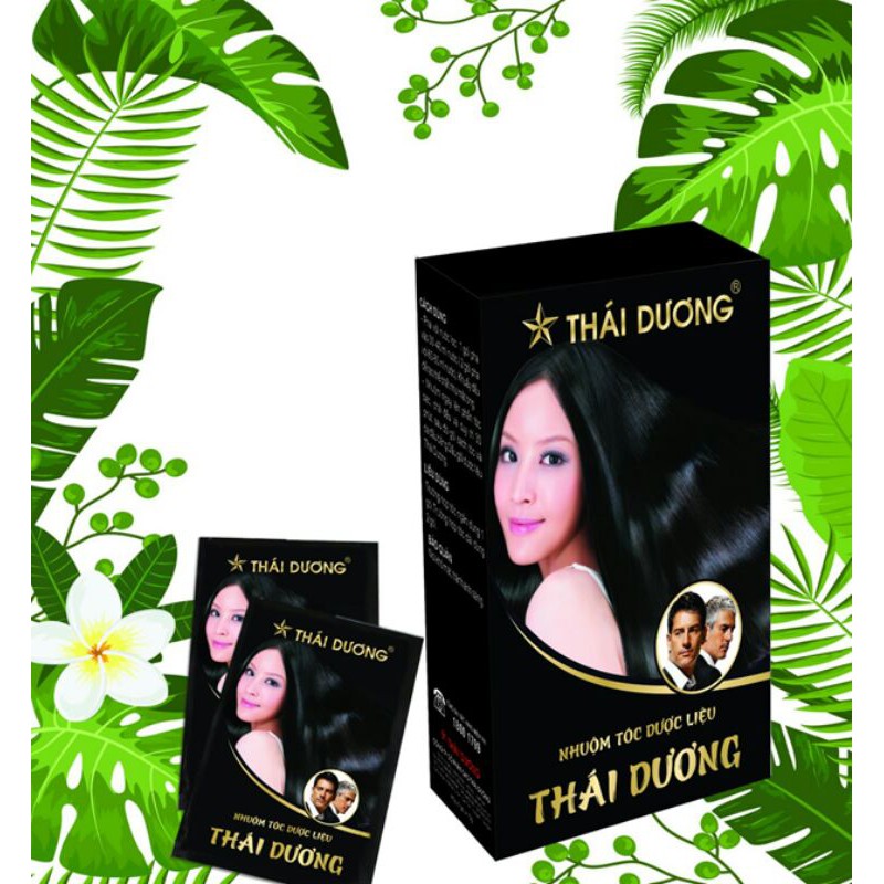 ✅ Dầu Gội Là Đen Thảo Dược Thái Dương(10gam)