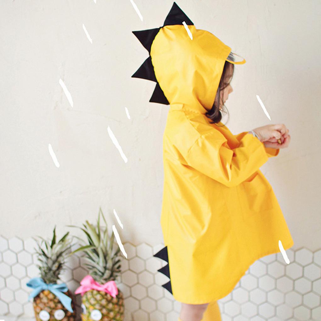 Áo Mưa Họa Tiết Hoạt Hình Có Mũ Trùm Xinh Xắn Dành Cho Bé