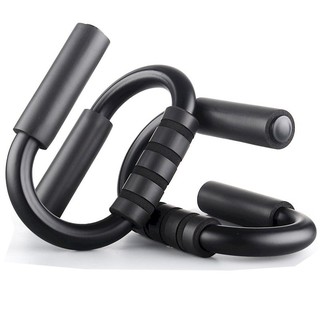 Dụng Cụ Tập Hít Đất Cầm Tay Thép Cứng – Màu Đen - Dụng Cụ Chống Đẩy(Đường Kính Khung 18MM)