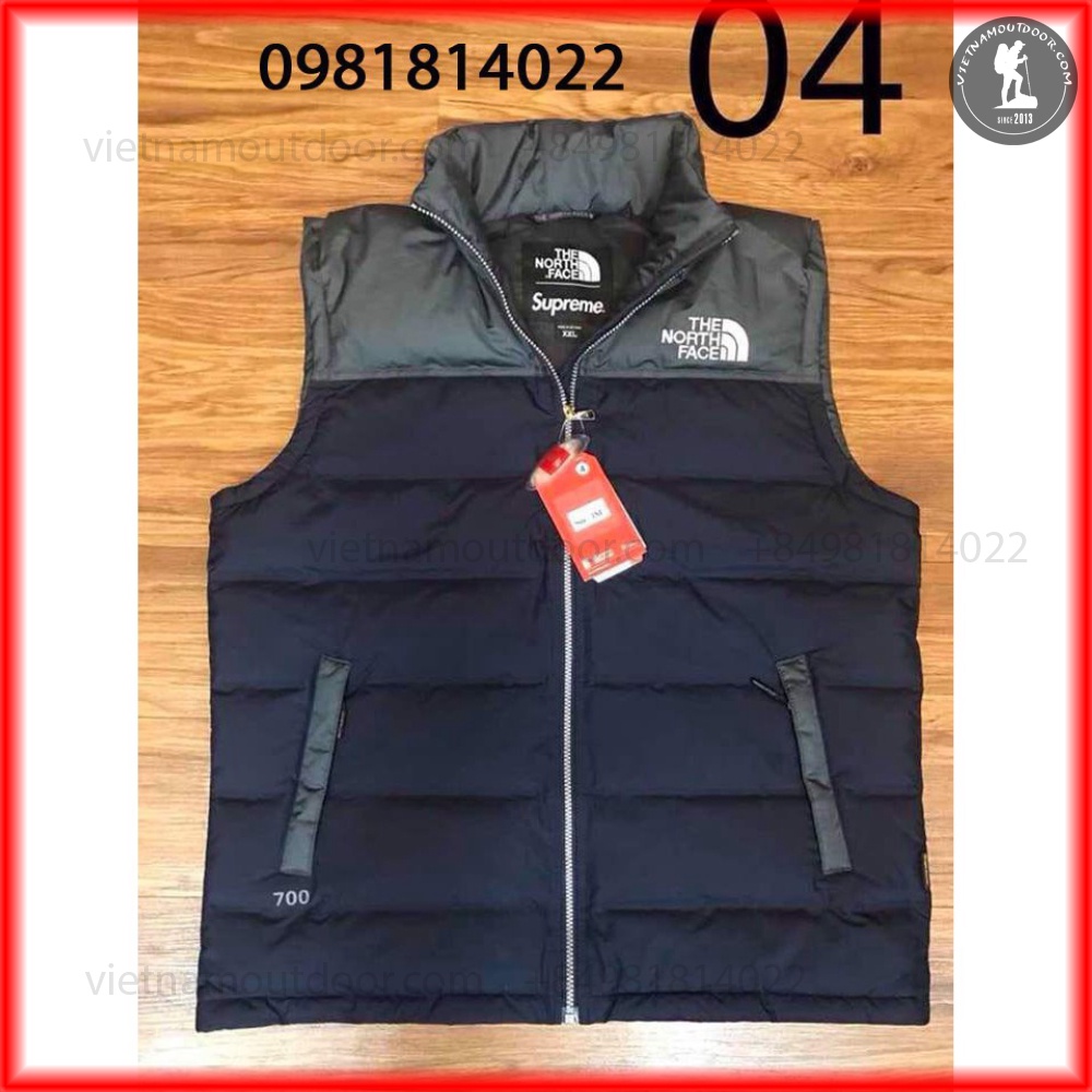  Áo khoác nam gile The North Face lông vũ nam - lông vũ nhẹ cực ấm [HÀNG XUẤT DƯ ]