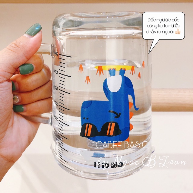 🥤CỐC THUỶ TINH CÓ NẮP