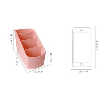 Kệ lưu trữ hộp bút để bàn phong cách Hàn Quốc &Nhật Bản  hộp nhựa đựng đồ thiết kế lưu trữ bút, mĩ phẩm C-20